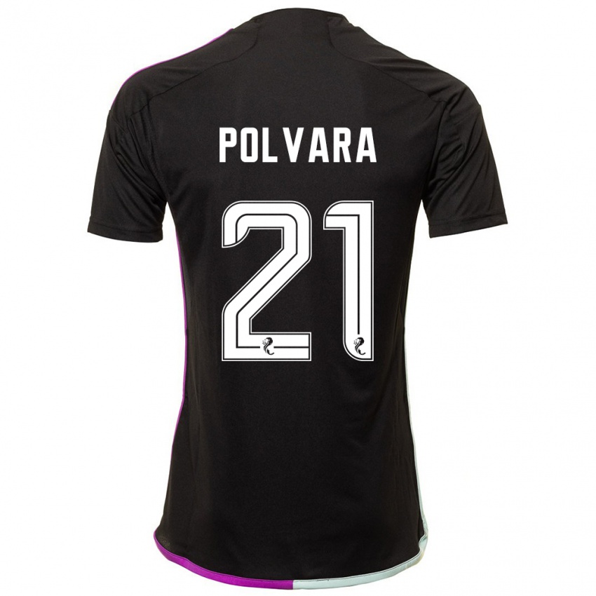 Criança Camisola Dante Polvara #21 Preto Alternativa 2023/24 Camisa Brasil