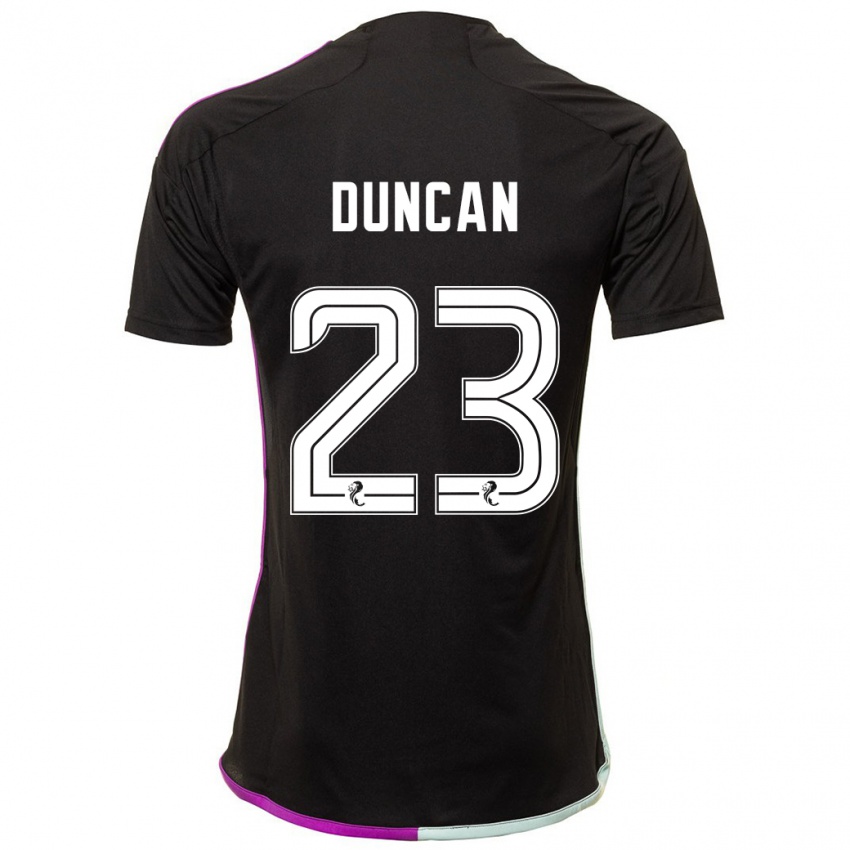 Criança Camisola Ryan Duncan #23 Preto Alternativa 2023/24 Camisa Brasil