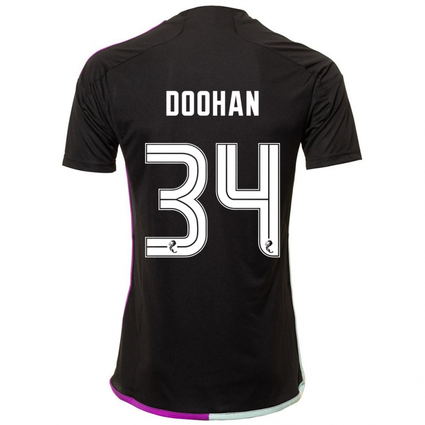 Criança Camisola Ross Doohan #34 Preto Alternativa 2023/24 Camisa Brasil