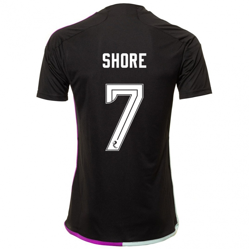 Criança Camisola Eilidh Shore #7 Preto Alternativa 2023/24 Camisa Brasil