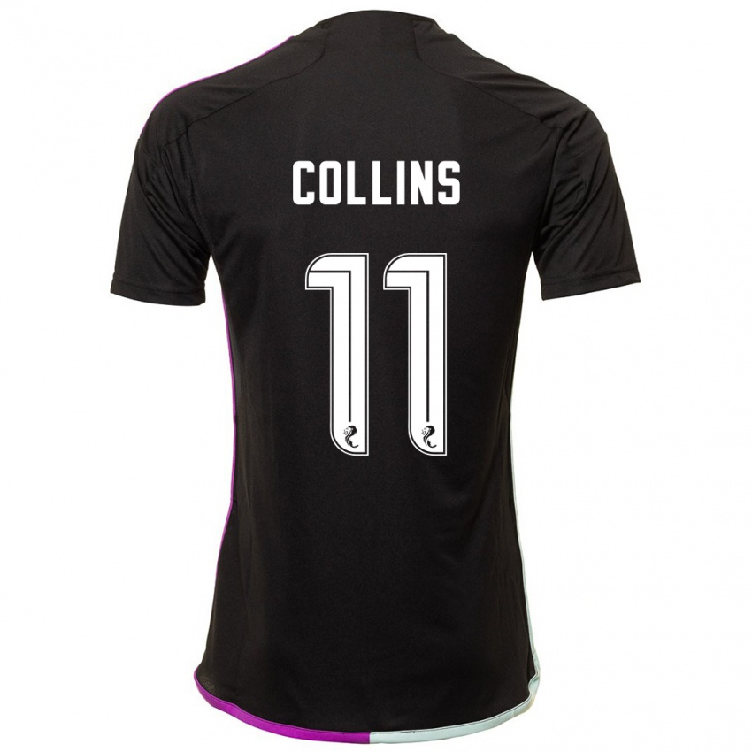 Criança Camisola Bailley Collins #11 Preto Alternativa 2023/24 Camisa Brasil