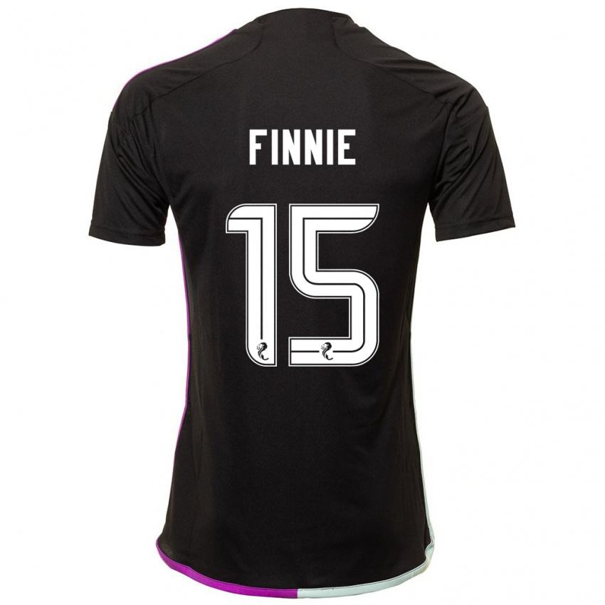 Criança Camisola Maddison Finnie #15 Preto Alternativa 2023/24 Camisa Brasil