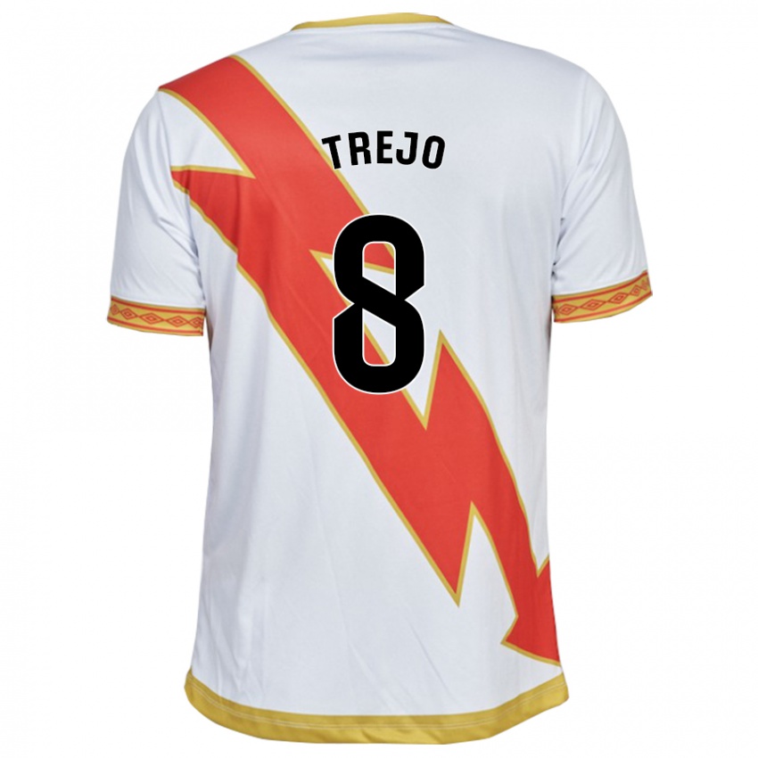 Homem Camisola Óscar Trejo #8 Branco Principal 2023/24 Camisa Brasil