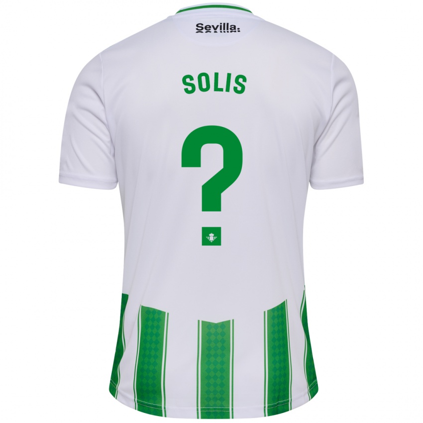 Homem Camisola Marcos Solís #0 Branco Principal 2023/24 Camisa Brasil