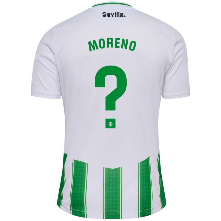 Homem Camisola Agus Moreno #0 Branco Principal 2023/24 Camisa Brasil