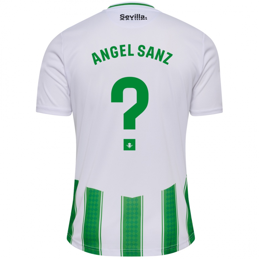 Homem Camisola Miguel Ángel Sanz #0 Branco Principal 2023/24 Camisa Brasil