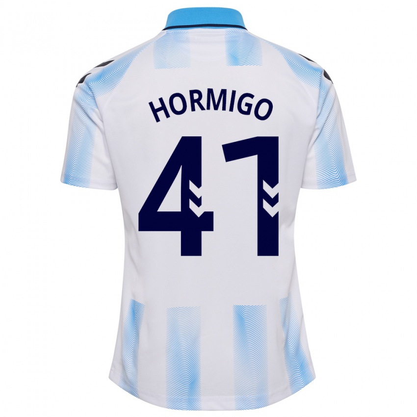 Homem Camisola Cintia Hormigo #41 Branco Azul Principal 2023/24 Camisa Brasil