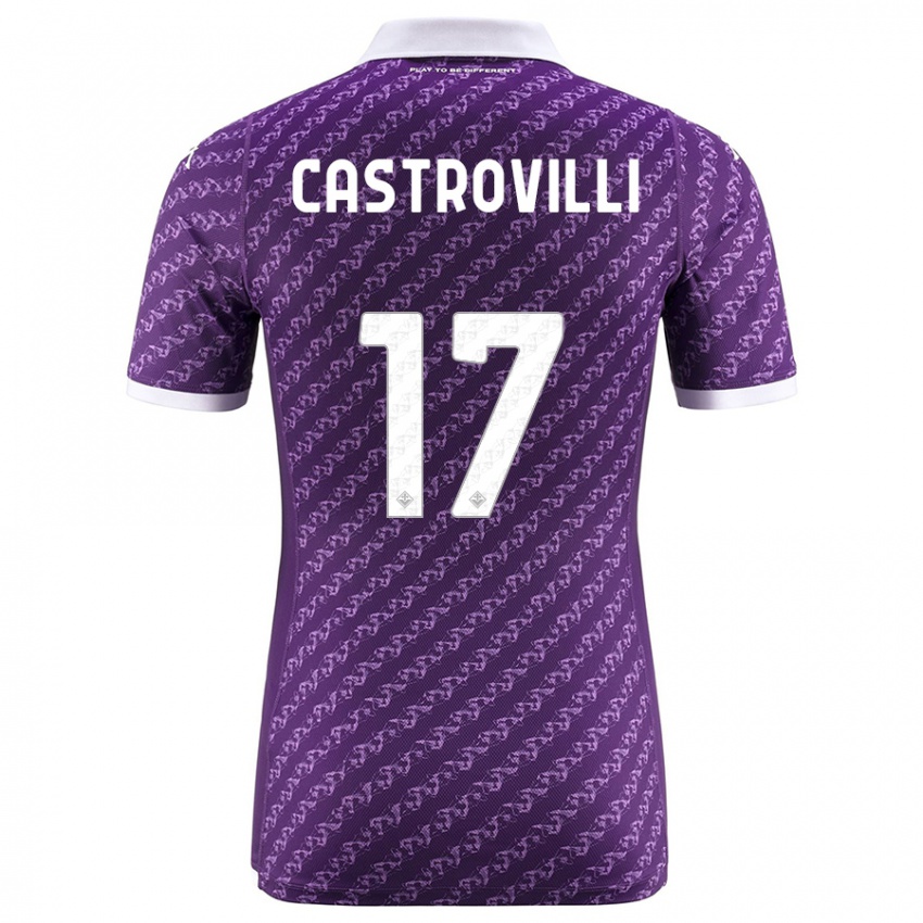 Homem Camisola Gaetano Castrovilli #17 Tolet Principal 2023/24 Camisa Brasil