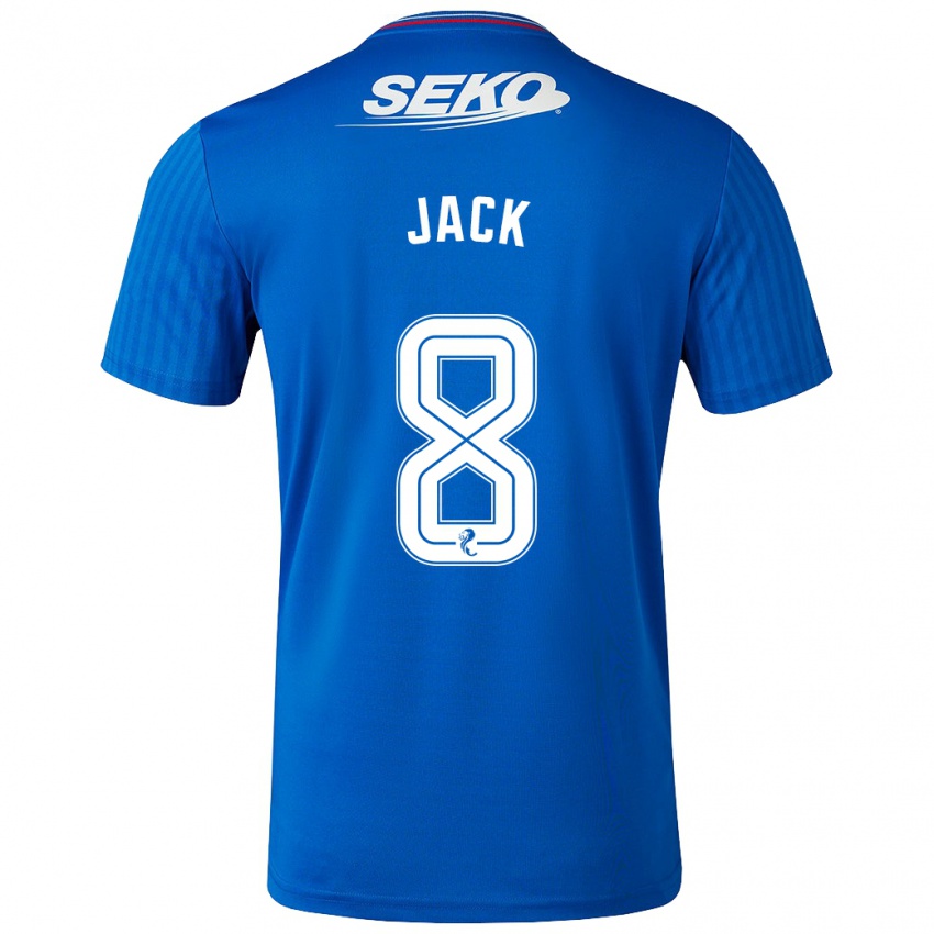 Homem Camisola Ryan Jack #8 Azul Principal 2023/24 Camisa Brasil