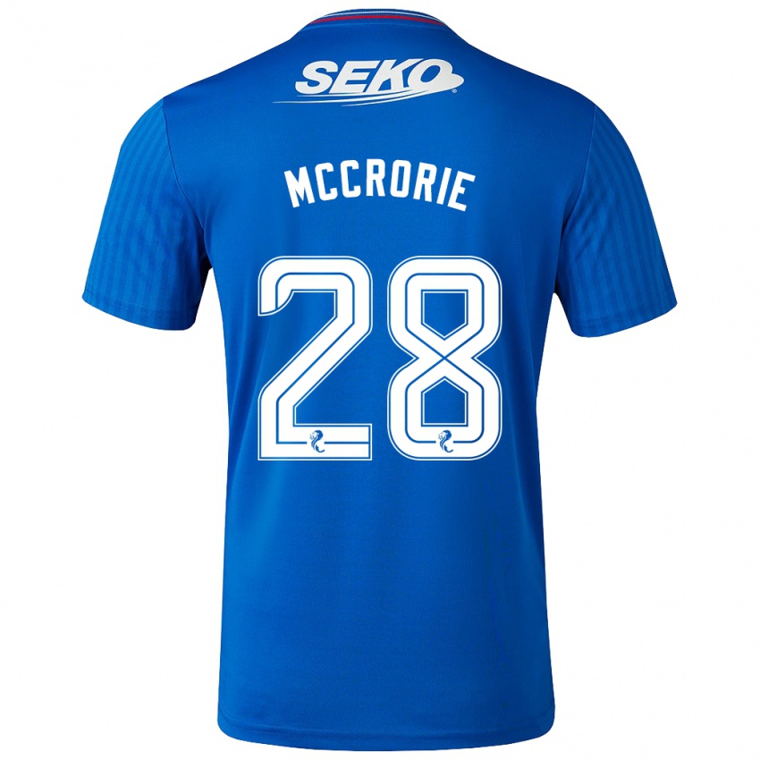 Homem Camisola Robby Mccrorie #28 Azul Principal 2023/24 Camisa Brasil