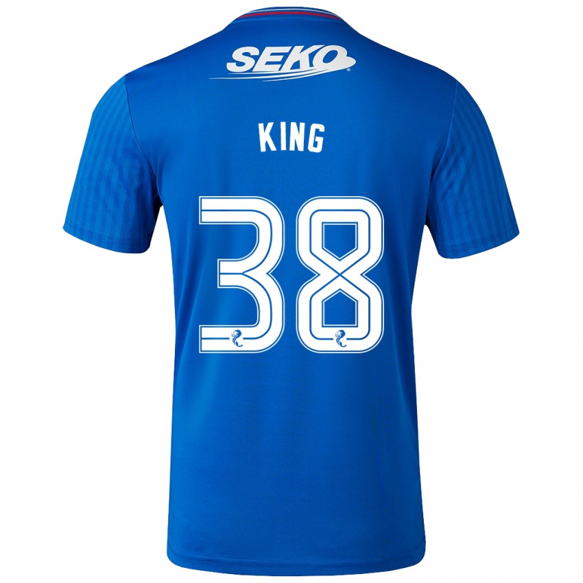 Homem Camisola Leon King #38 Azul Principal 2023/24 Camisa Brasil
