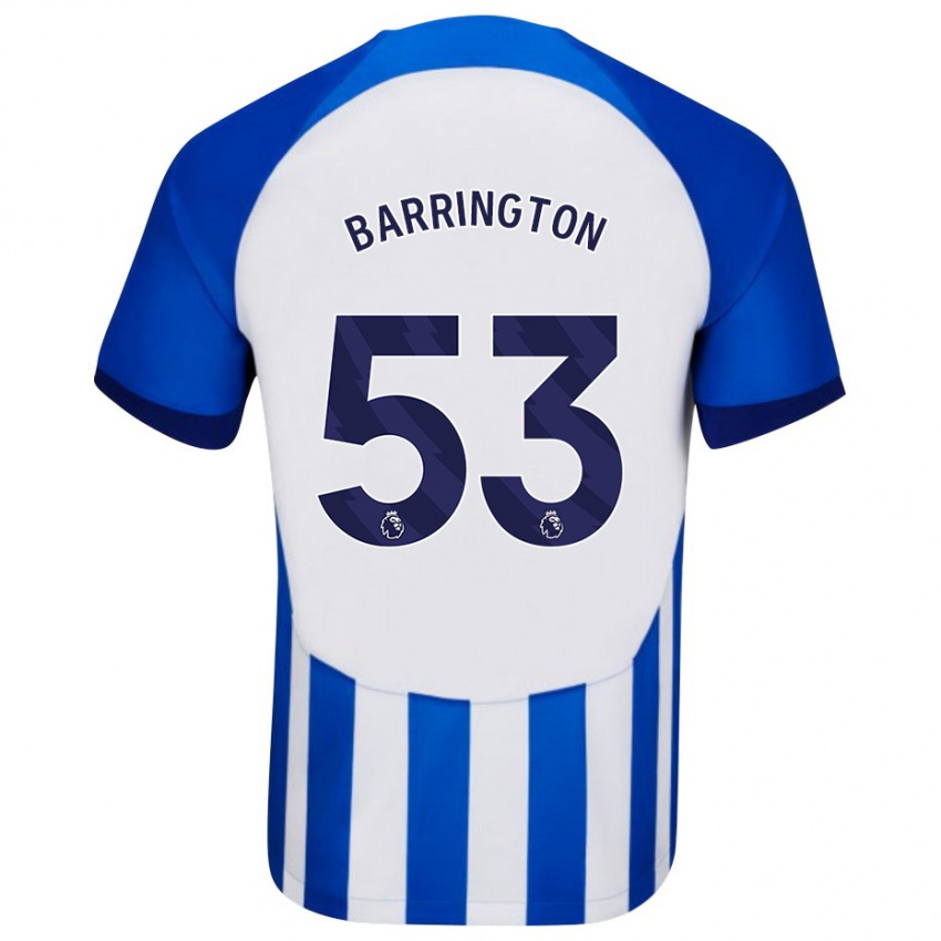 Homem Camisola Luca Barrington #53 Azul Principal 2023/24 Camisa Brasil