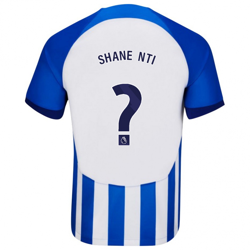 Homem Camisola Shane Nti #0 Azul Principal 2023/24 Camisa Brasil