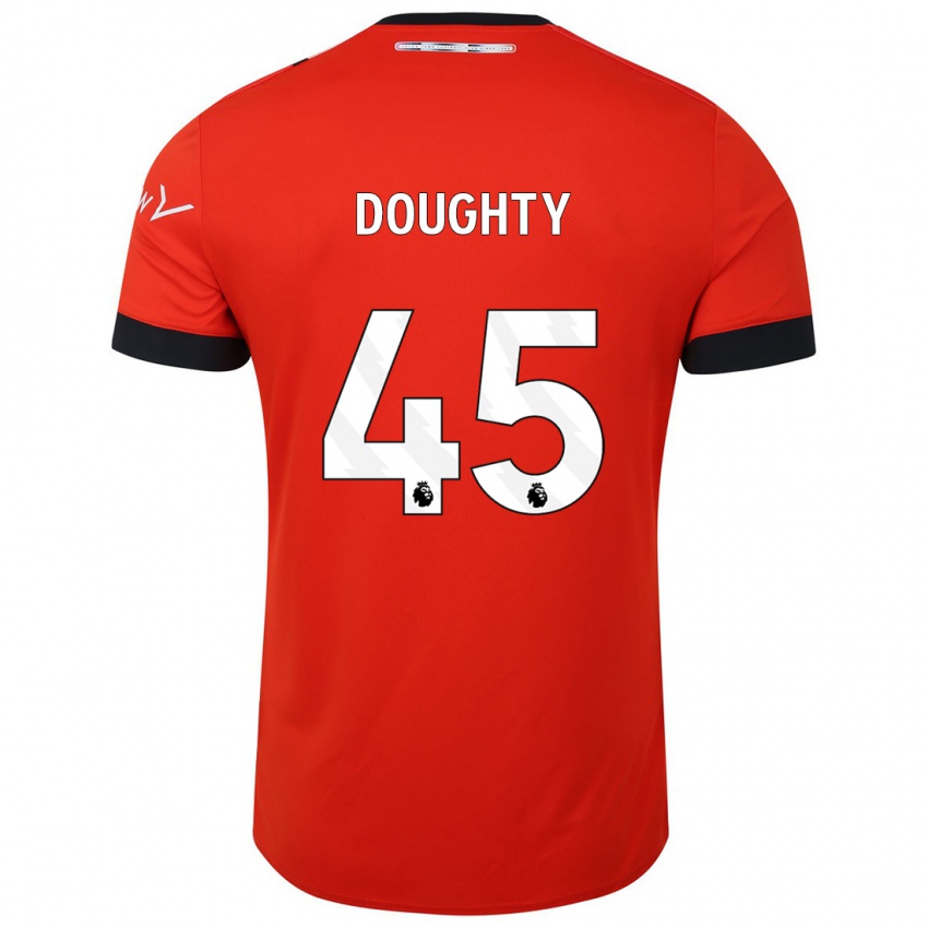 Homem Camisola Alfie Doughty #45 Vermelho Principal 2023/24 Camisa Brasil