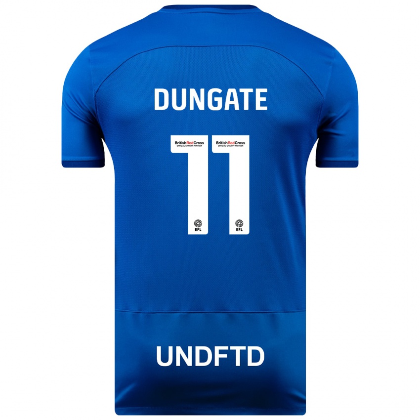 Homem Camisola Katie Dungate #11 Azul Principal 2023/24 Camisa Brasil