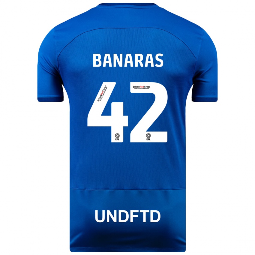 Homem Camisola Layla Banaras #42 Azul Principal 2023/24 Camisa Brasil