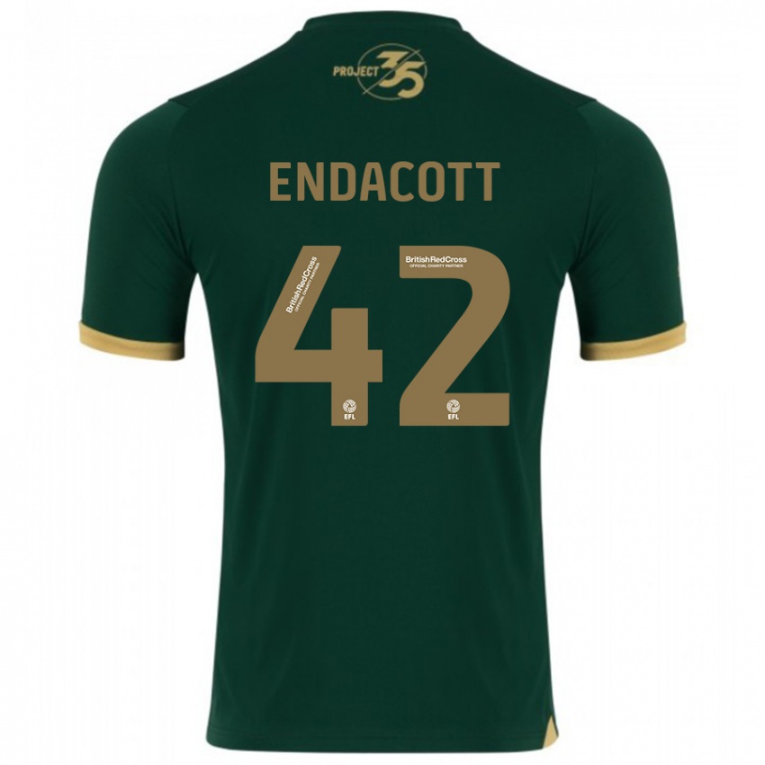 Homem Camisola Jack Endacott #42 Verde Principal 2023/24 Camisa Brasil