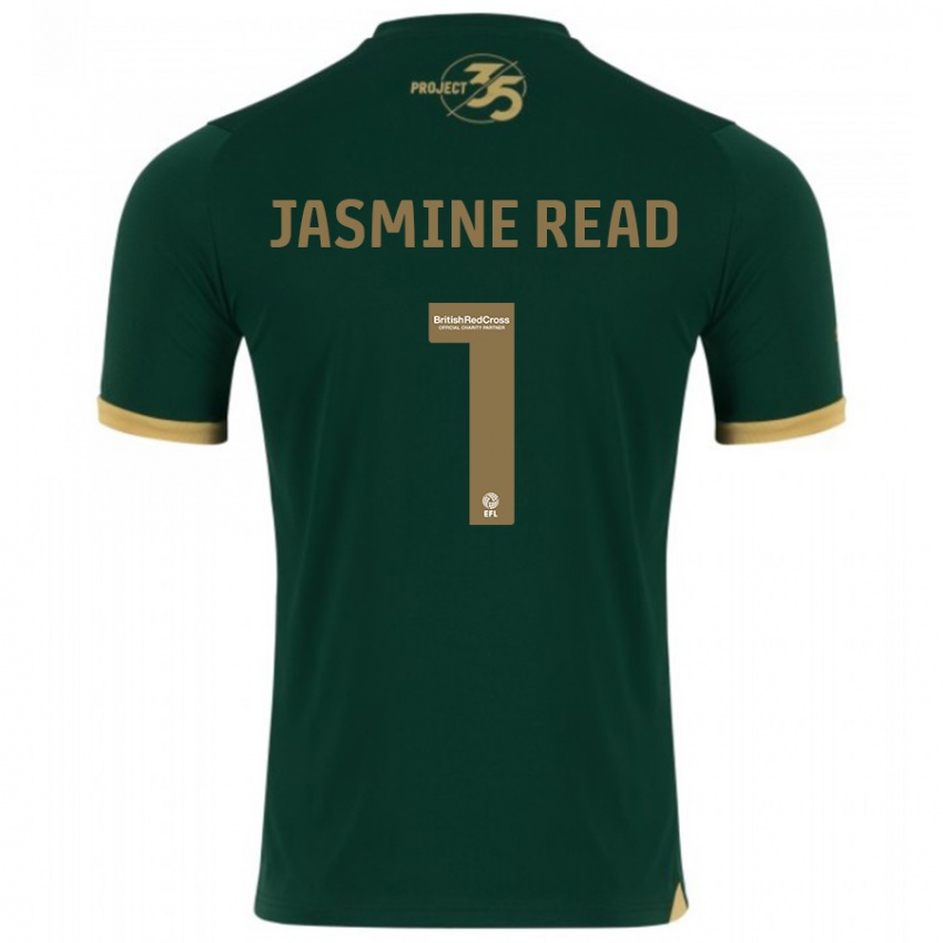 Homem Camisola Jasmine Read #1 Verde Principal 2023/24 Camisa Brasil