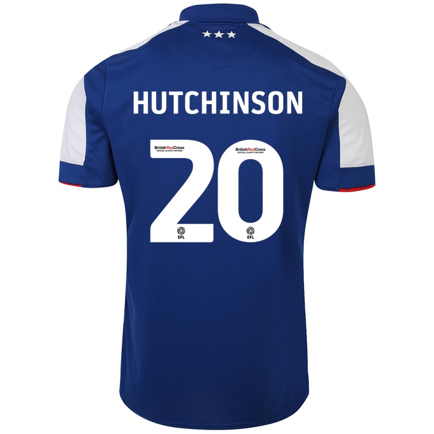Homem Camisola Omari Hutchinson #20 Azul Principal 2023/24 Camisa Brasil
