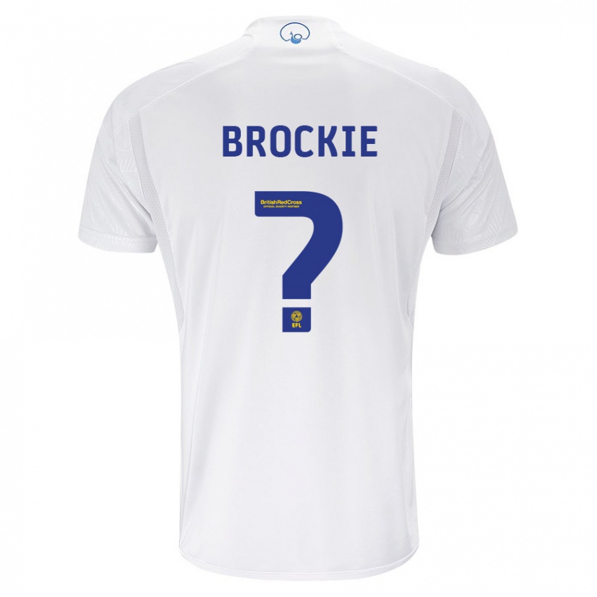 Homem Camisola Devon Brockie #0 Branco Principal 2023/24 Camisa Brasil