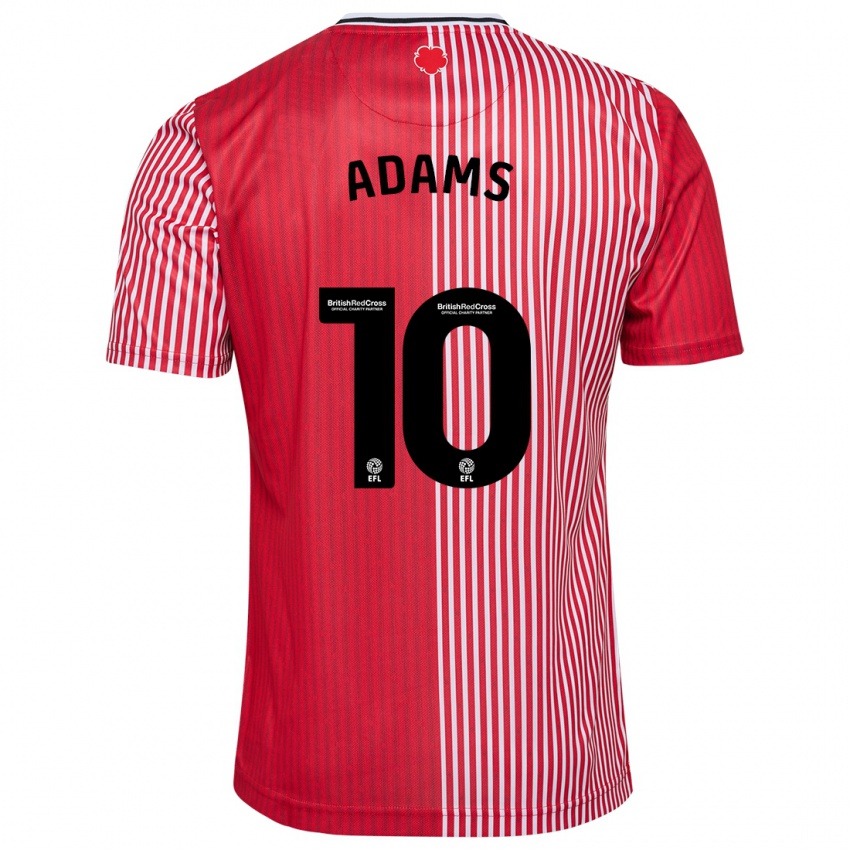 Homem Camisola Che Adams #10 Vermelho Principal 2023/24 Camisa Brasil