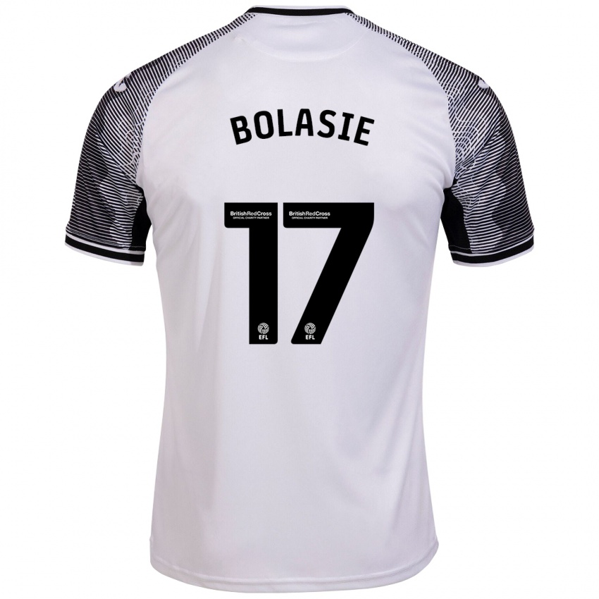 Homem Camisola Yannick Bolasie #17 Branco Principal 2023/24 Camisa Brasil