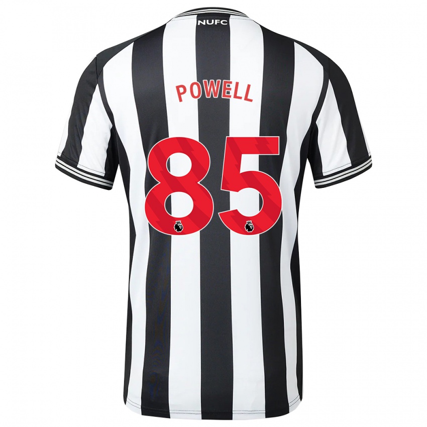 Homem Camisola Rory Powell #85 Preto Branco Principal 2023/24 Camisa Brasil