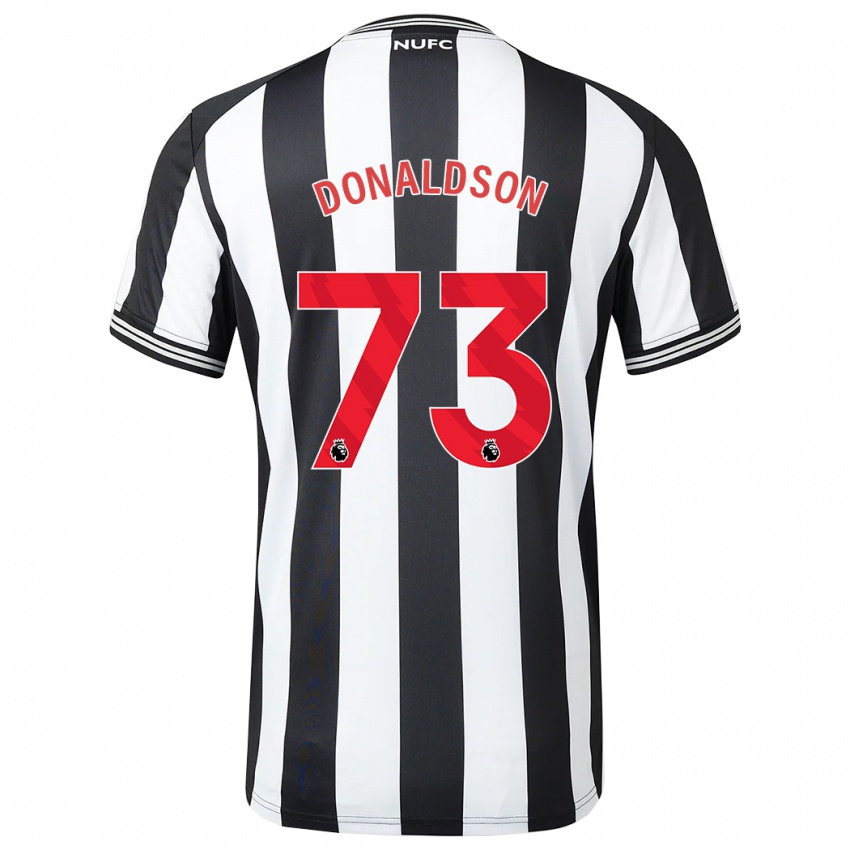 Homem Camisola Josh Donaldson #73 Preto Branco Principal 2023/24 Camisa Brasil