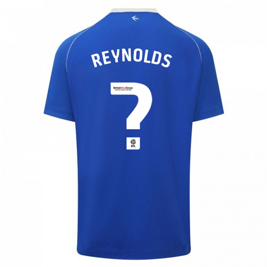 Homem Camisola Oliver Reynolds #0 Azul Principal 2023/24 Camisa Brasil