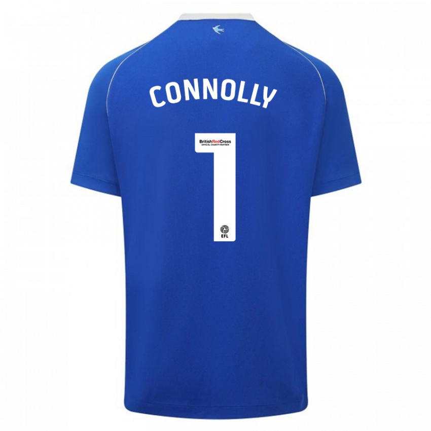 Homem Camisola Daisy Connolly #1 Azul Principal 2023/24 Camisa Brasil