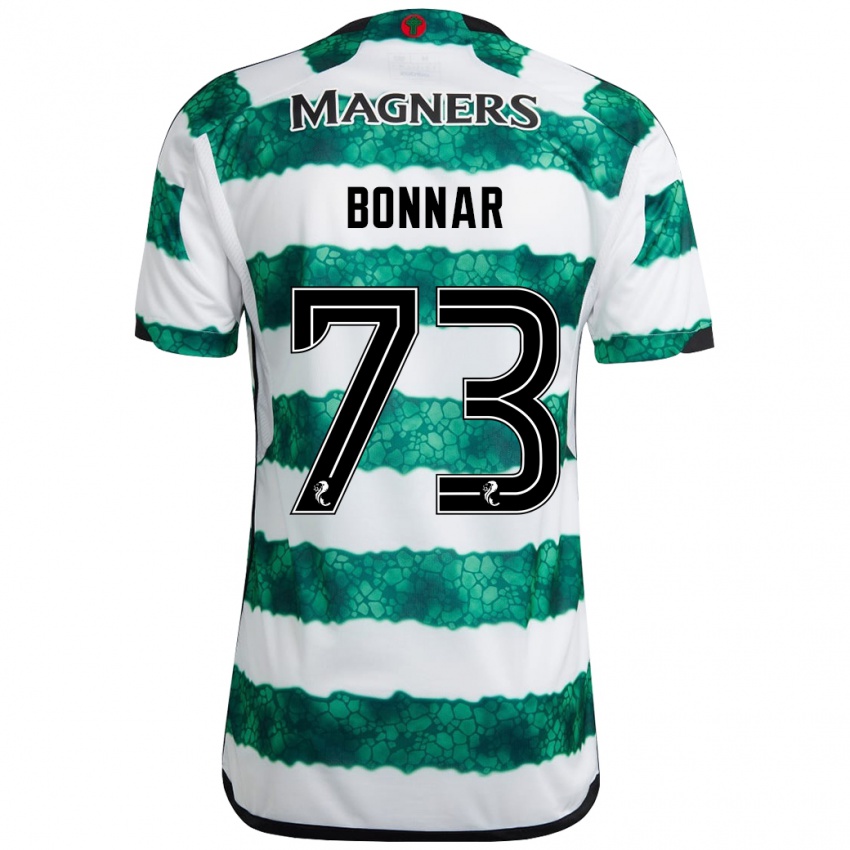 Homem Camisola Jude Bonnar #73 Verde Principal 2023/24 Camisa Brasil