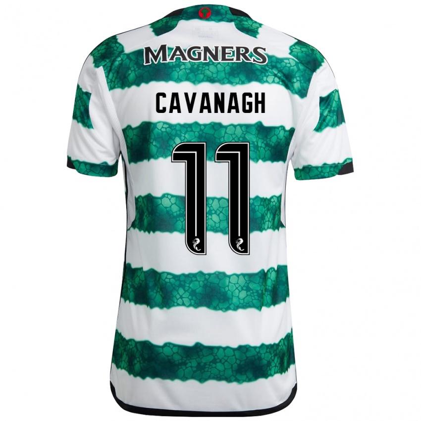 Homem Camisola Colette Cavanagh #11 Verde Principal 2023/24 Camisa Brasil