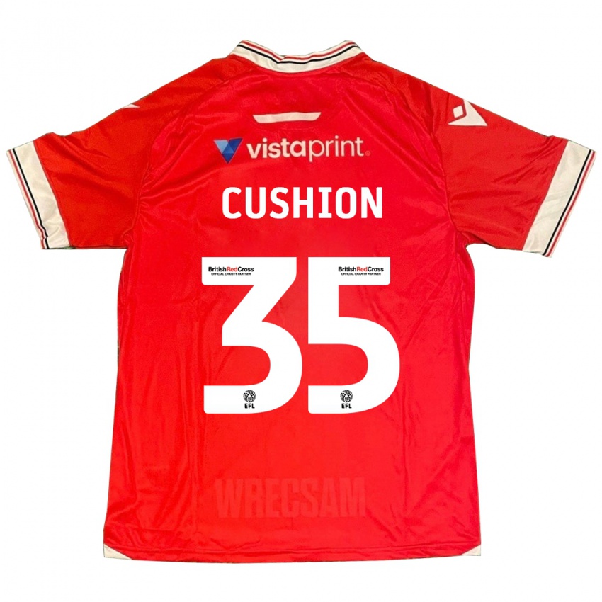 Homem Camisola Owen Cushion #35 Vermelho Principal 2023/24 Camisa Brasil