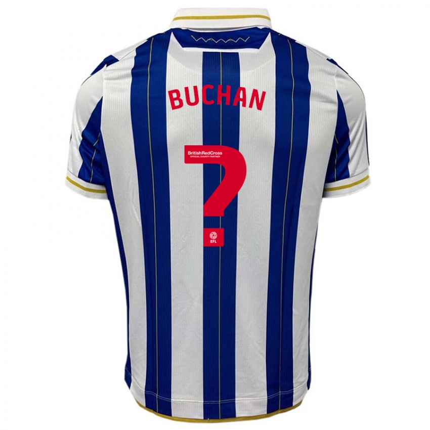 Homem Camisola Jay Buchan #0 Branco Azulado Principal 2023/24 Camisa Brasil