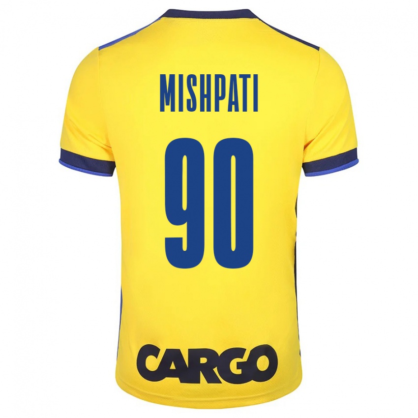 Homem Camisola Roi Mishpati #90 Amarelo Principal 2023/24 Camisa Brasil