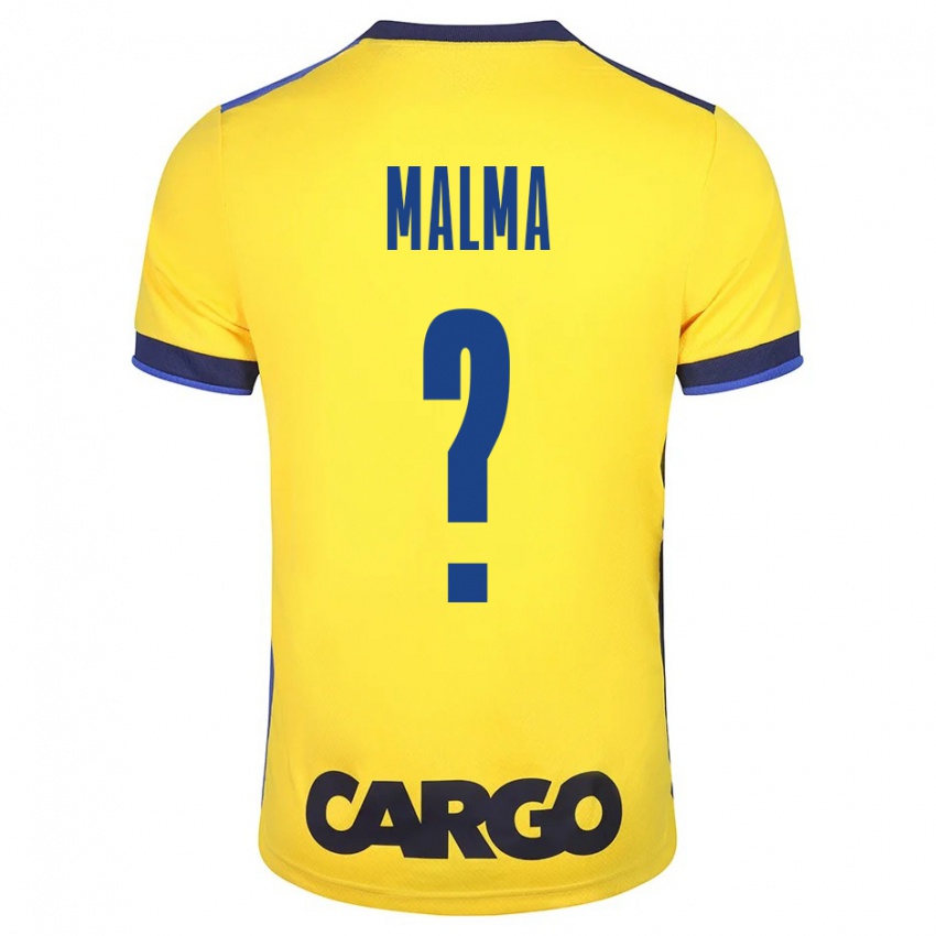 Homem Camisola Itay Malma #0 Amarelo Principal 2023/24 Camisa Brasil