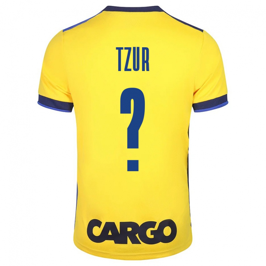 Homem Camisola Amit Tzur #0 Amarelo Principal 2023/24 Camisa Brasil