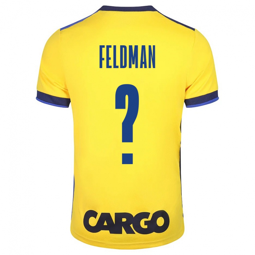 Homem Camisola Ron Feldman #0 Amarelo Principal 2023/24 Camisa Brasil