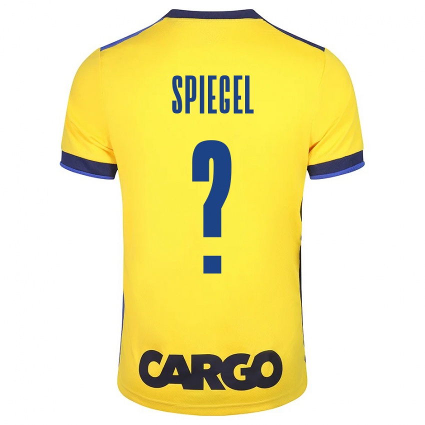 Homem Camisola Liran Spiegel #0 Amarelo Principal 2023/24 Camisa Brasil