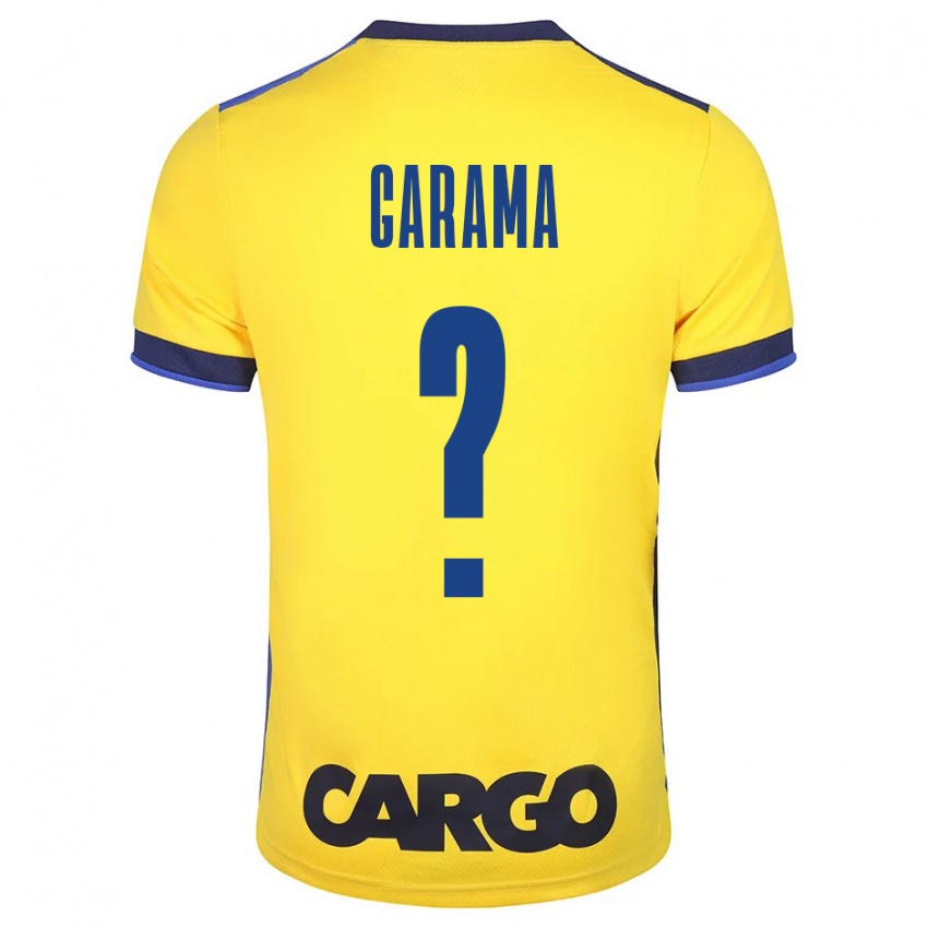 Homem Camisola Ben Garama #0 Amarelo Principal 2023/24 Camisa Brasil