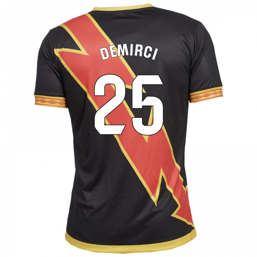 Homem Camisola Mert Demirci #25 Preto Alternativa 2023/24 Camisa Brasil