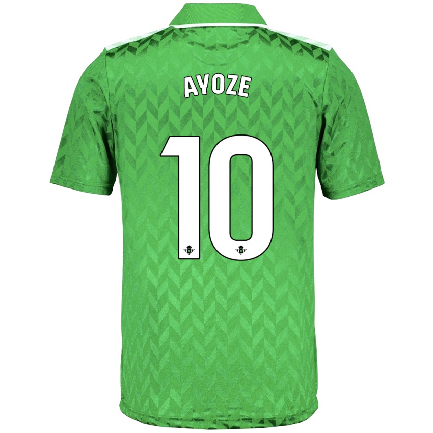 Homem Camisola Ayoze Pérez #10 Verde Alternativa 2023/24 Camisa Brasil