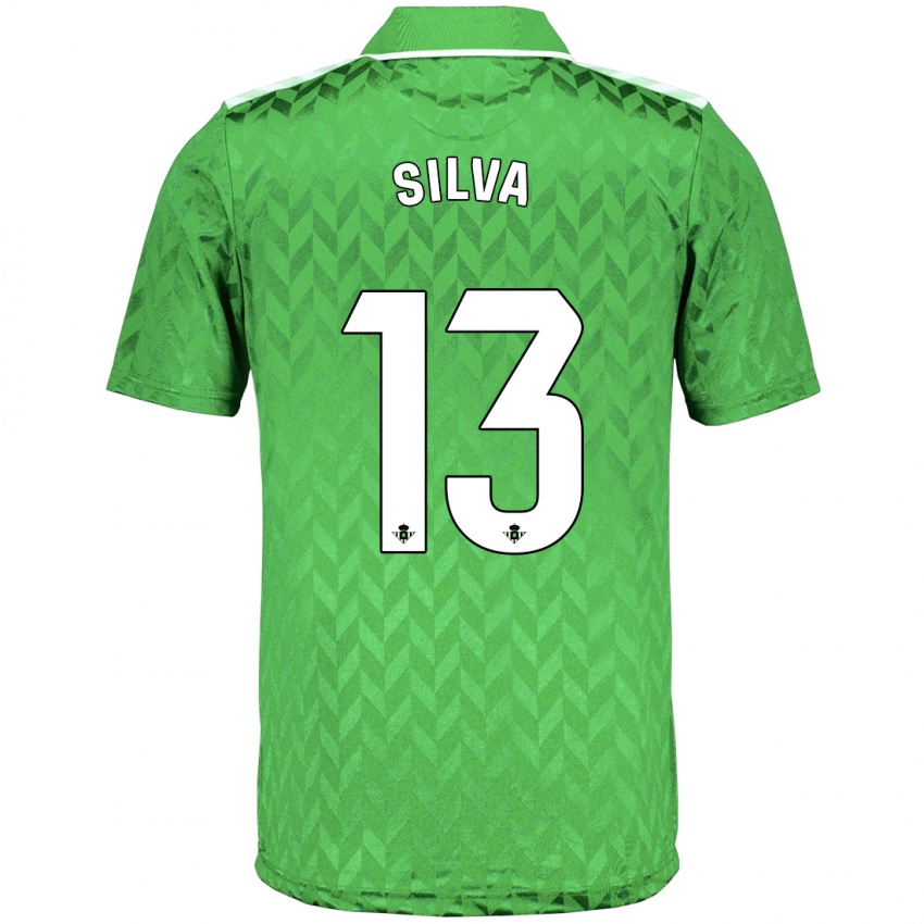 Homem Camisola Rui Silva #13 Verde Alternativa 2023/24 Camisa Brasil