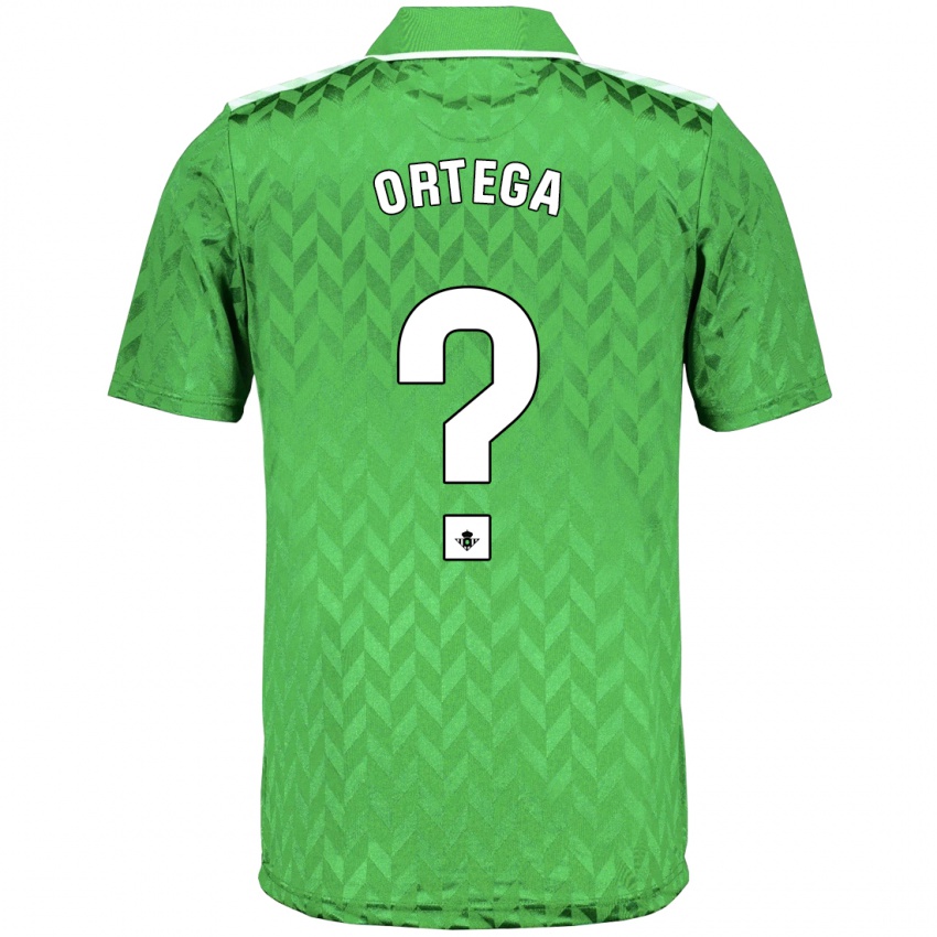 Homem Camisola Jose Ortega #0 Verde Alternativa 2023/24 Camisa Brasil