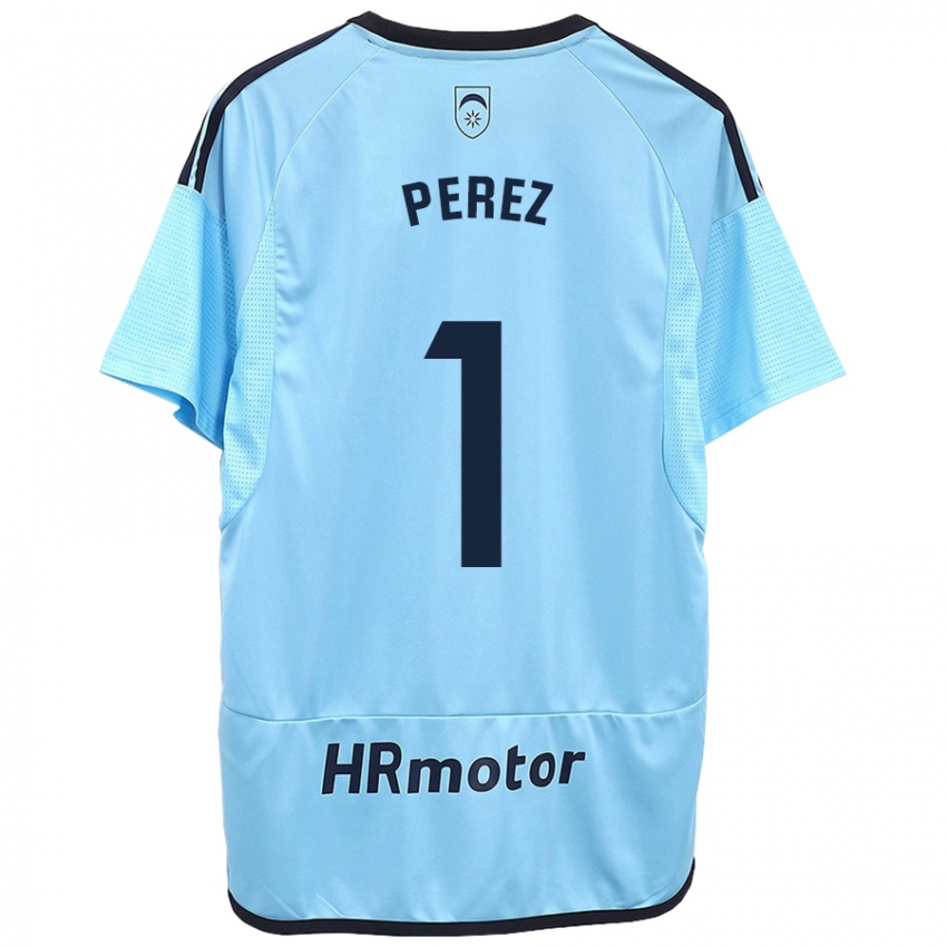 Homem Camisola Silvia Pérez Fernández De Romarategui #1 Azul Alternativa 2023/24 Camisa Brasil