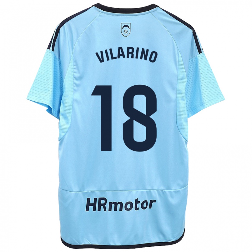 Homem Camisola Maitane Vilariño #18 Azul Alternativa 2023/24 Camisa Brasil