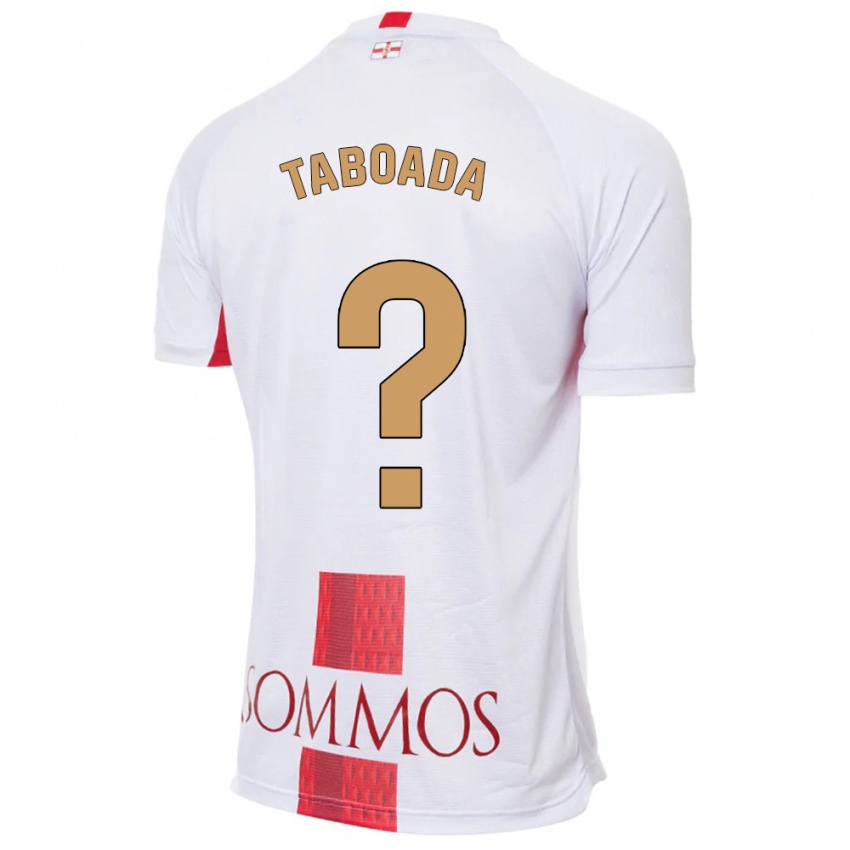 Homem Camisola Héctor Taboada #0 Branco Alternativa 2023/24 Camisa Brasil