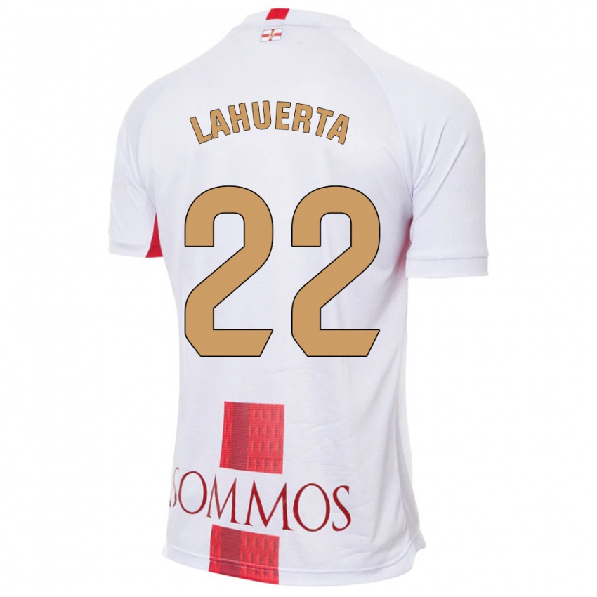 Homem Camisola Gema Lahuerta #22 Branco Alternativa 2023/24 Camisa Brasil