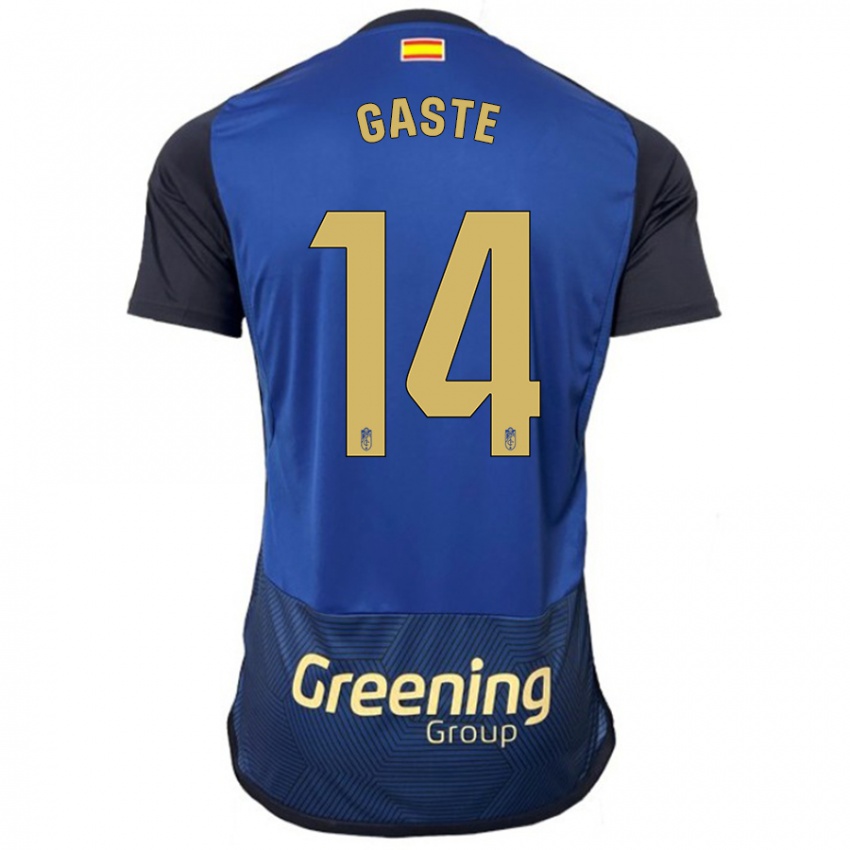 Homem Camisola Gaste #14 Marinha Alternativa 2023/24 Camisa Brasil