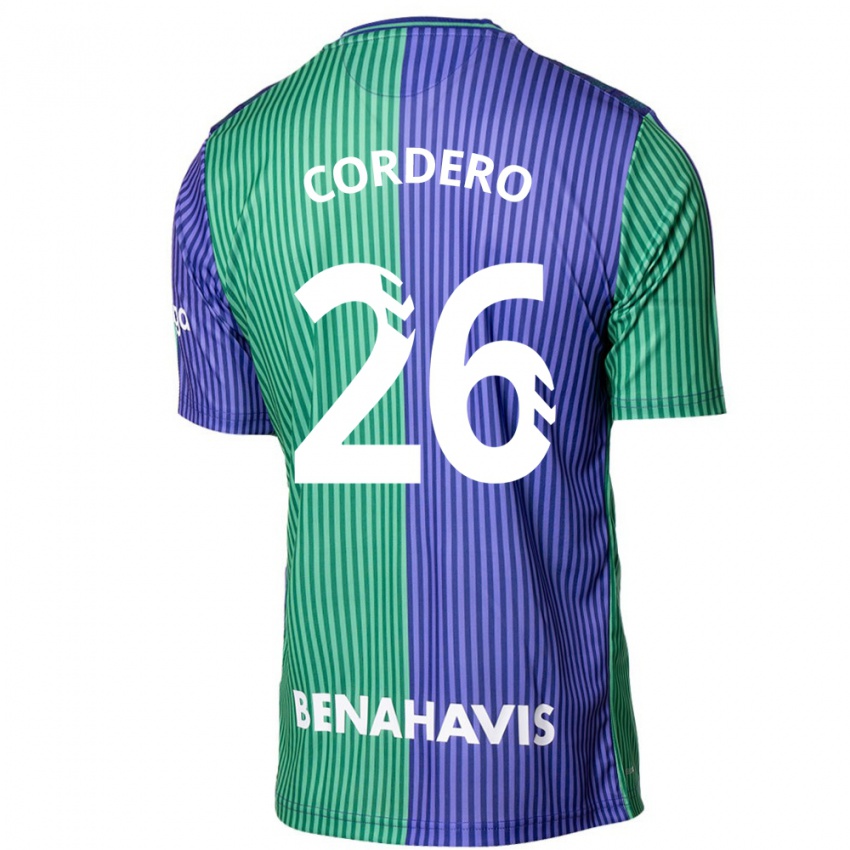 Homem Camisola Antonio Cordero #26 Azul Esverdeado Alternativa 2023/24 Camisa Brasil